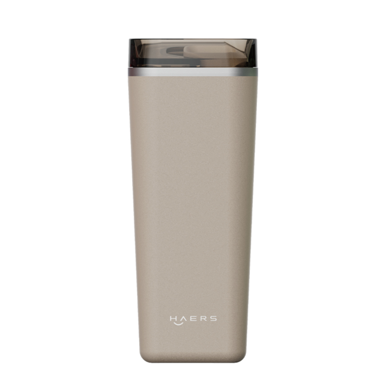 Vaso térmico cuadrado de acero inoxidable