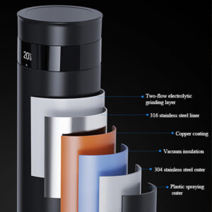 Haers' stainless steel insulated bottles