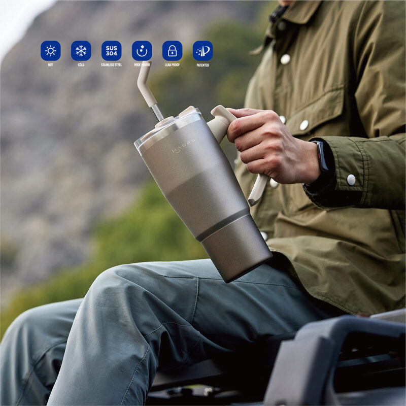Custom Haers Stainless Steel Vacuum Insulated blazerTumbler - Haers Drinkware