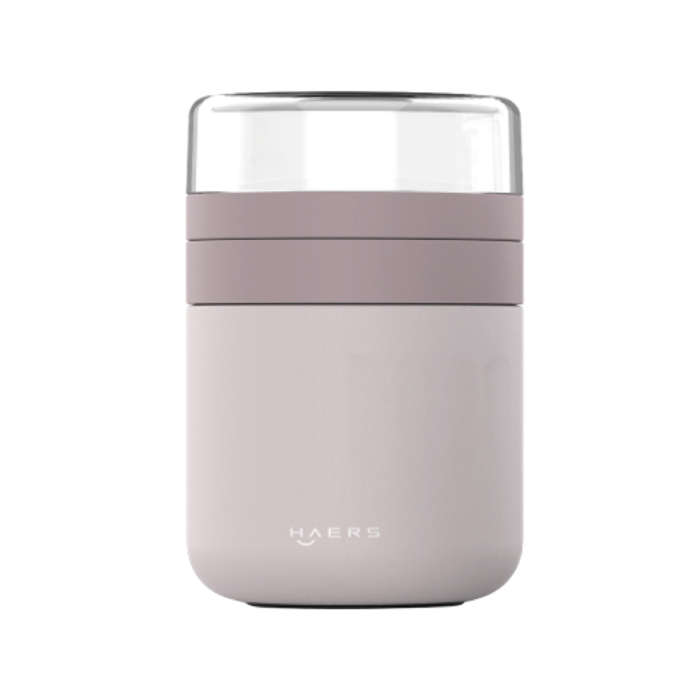 Haers Insulated Food Jar with Transparent Lid - Haers Drinkware