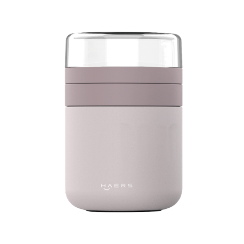 Haers Insulated Food Jar with Transparent Lid - Haers Drinkware