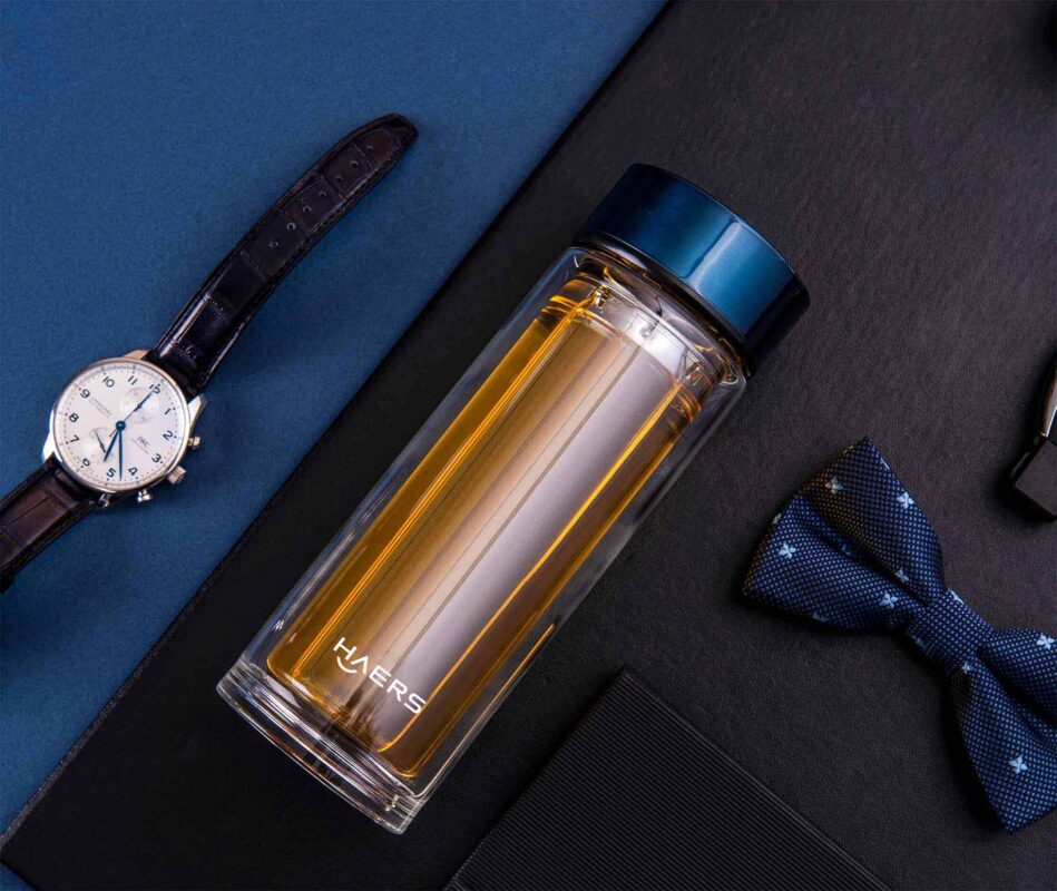 Haers Custom Engraved Glass Water Bottle - Haers Drinkware