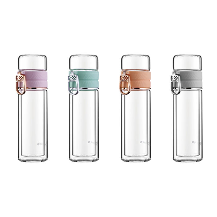 Color for lids on Borosilicate Glass Water Bottle - Haers Drinkware