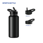 lid optios for Stainless Steel Thermos Bottle - Haers Drinkware