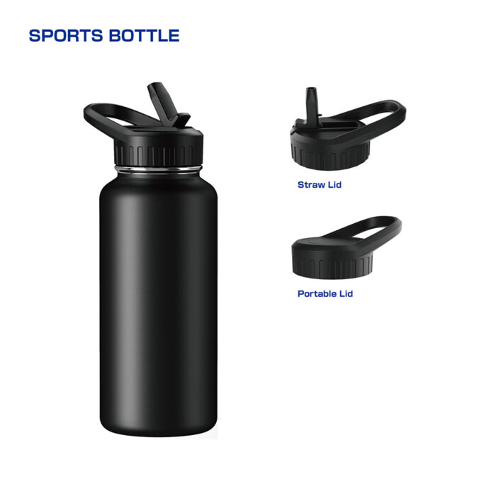 lid optios for Stainless Steel Thermos Bottle - Haers Drinkware