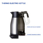 Inside strucrure of Stainless Steel Thermo Electric Kettle - Haers Drinkware
