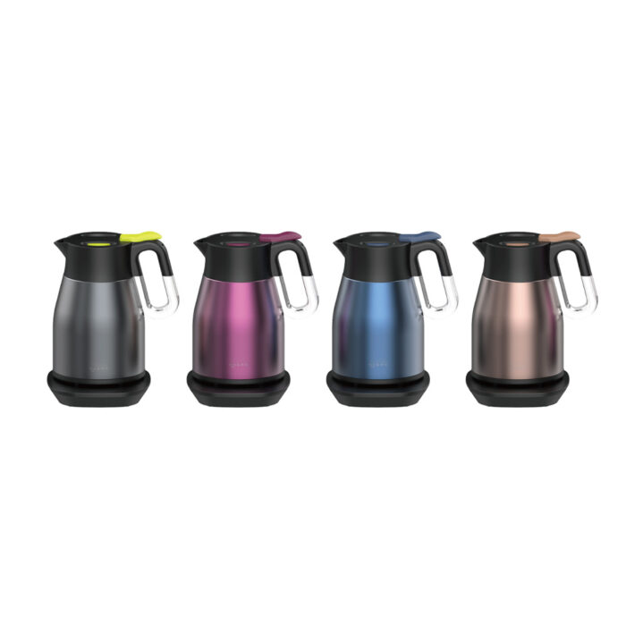 Color options for Stainless Steel Thermo Electric Kettle - Haers Drinkware