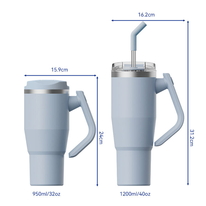 32/40oz Stainless Steel Vacuum Insulated Tumbler Wholesale - Haers Drinkware