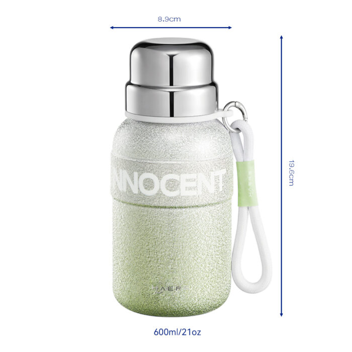 dimension of Vacuum Stainless Steel Water Bottle - Haers Drinkware