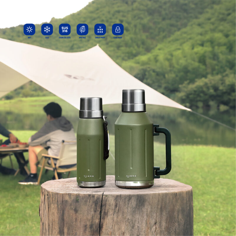 outdoor Stainless Steel beer growler - Haers Drinkware