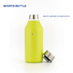 small Stainless Steel Sports Water Flask - Haers Drinkware