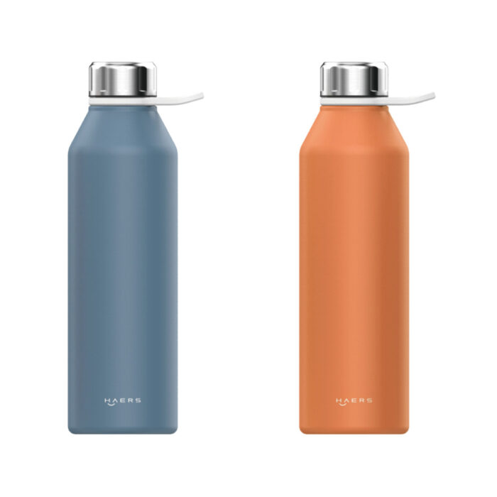 colors of Stainless Steel Sports Water Flask - Haers Drinkware