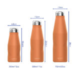 Cpacity and dimension of Stainless Steel Insulated Coke Bottle - Haers Drinkware