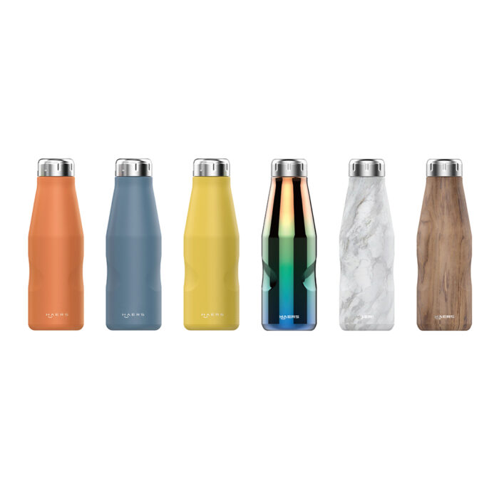 color and patterns of Stainless Steel Insulated Coke Bottle - Haers Drinkware