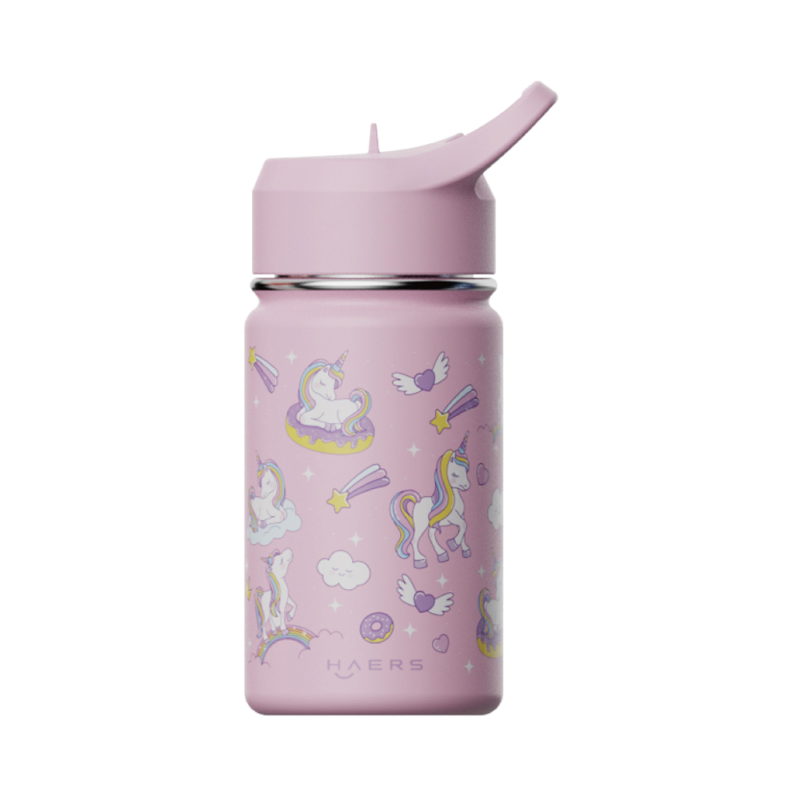 Stainless Steel Vacuum Kids Water Bottle - Haers Drinkware
