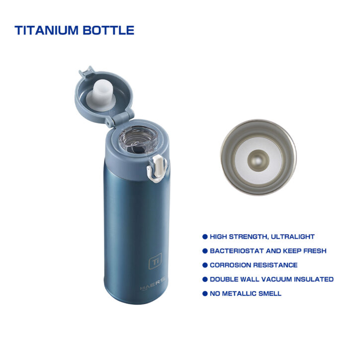 the lid for Titanium Water Flask - Haers Drinkware