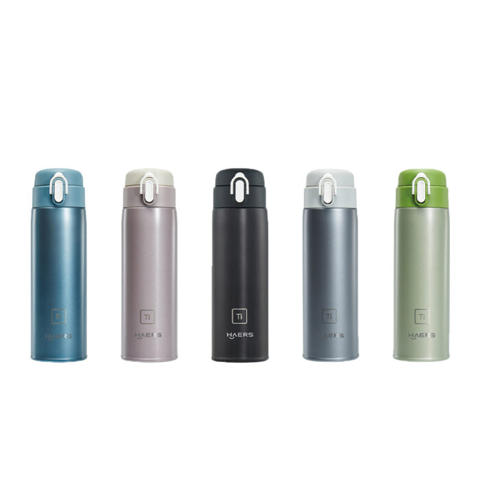 color options for Titanium Water Flask - Haers Drinkware