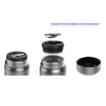 Stainless Steel Food Jar with Pressure Release Button Custom - Haers Drinkware