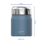 dimension of insulated lunch box - Haers Drinkware