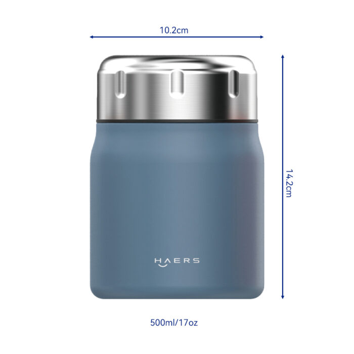 dimension of insulated lunch box - Haers Drinkware