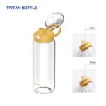 how to open Outdoor Tritan Bottle - Haers Drinkware