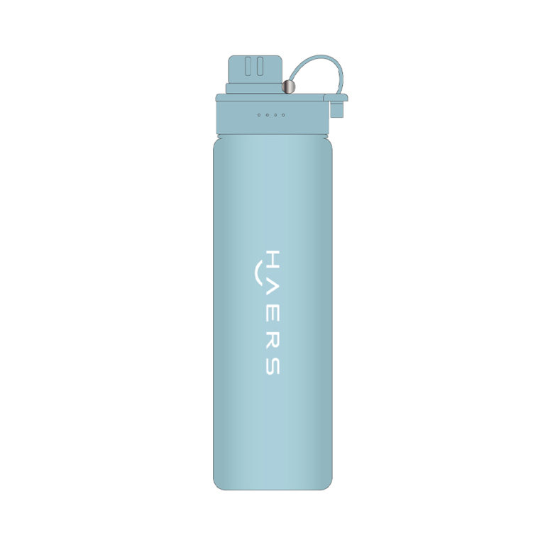 Haers Large Capacity Sports Water Bottle