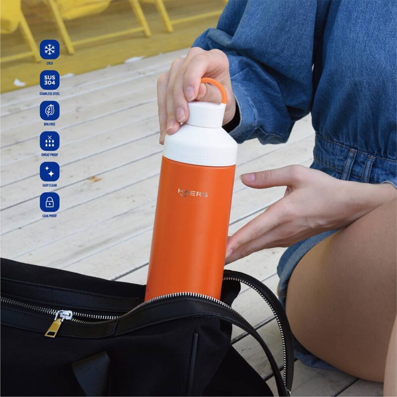 custom stainless steel Thermos Water Bottle - Haers Drinkware