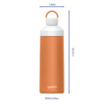 dimension of Thermos Water Bottle - Haers Drinkware