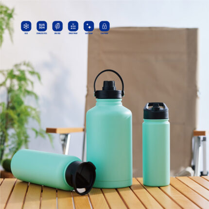 Stainless Steel Wide Mouth Sports Bottle Custom