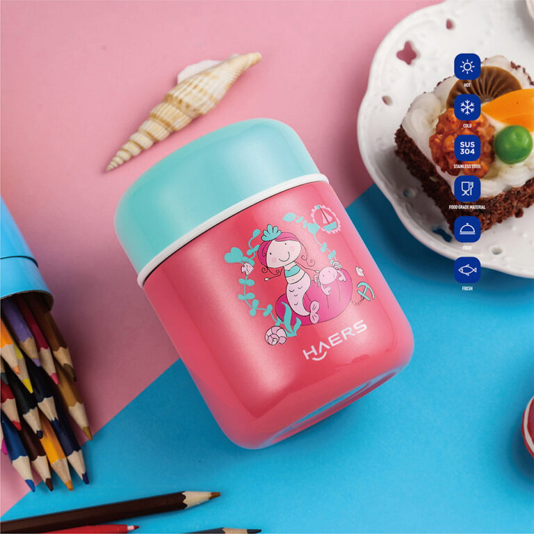 Haers Stainless Steel Thermoflask Food Jar for kids