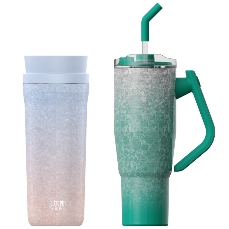 UV ice foaming process