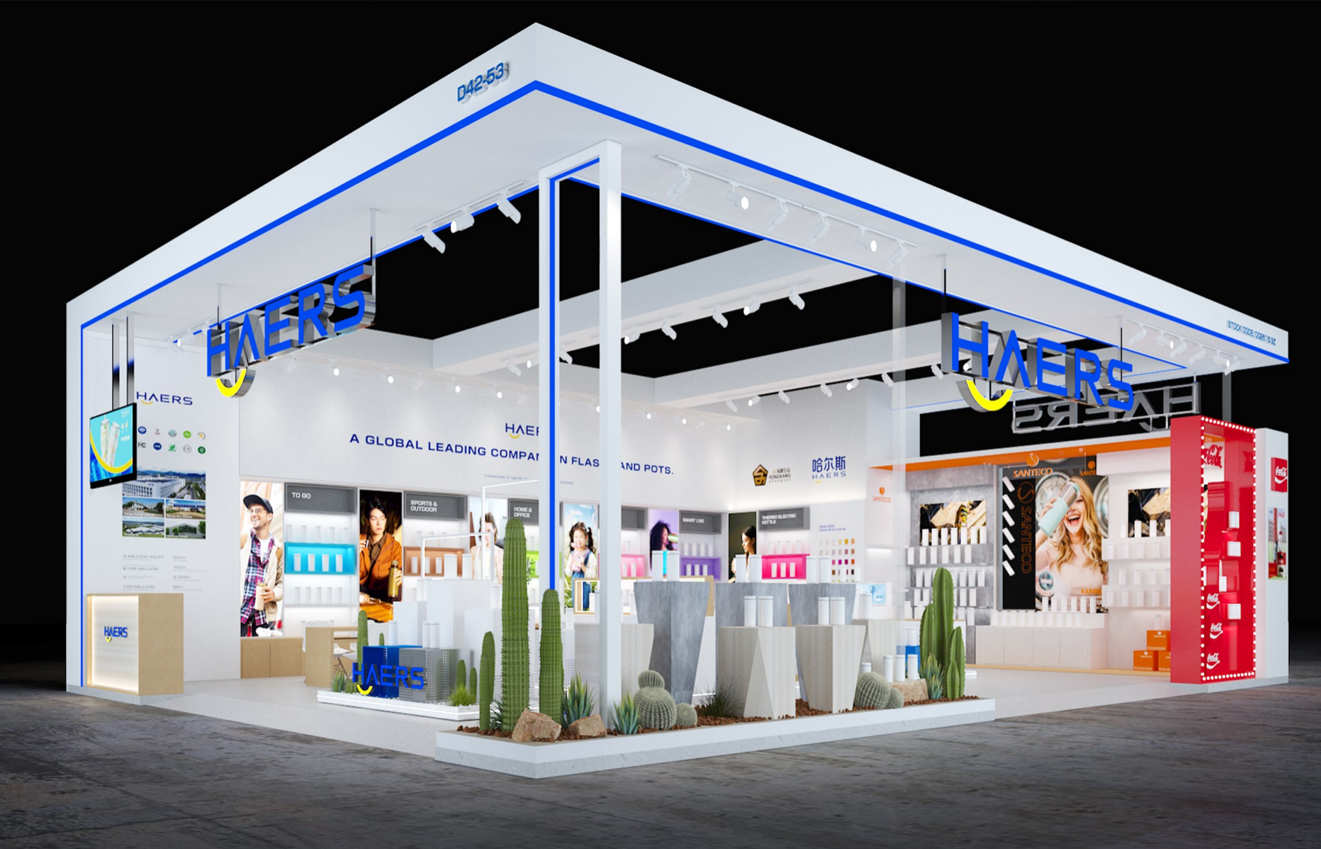 Haers in the 136th Canton Fair with a New Look