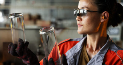 glass water bottle inspections
