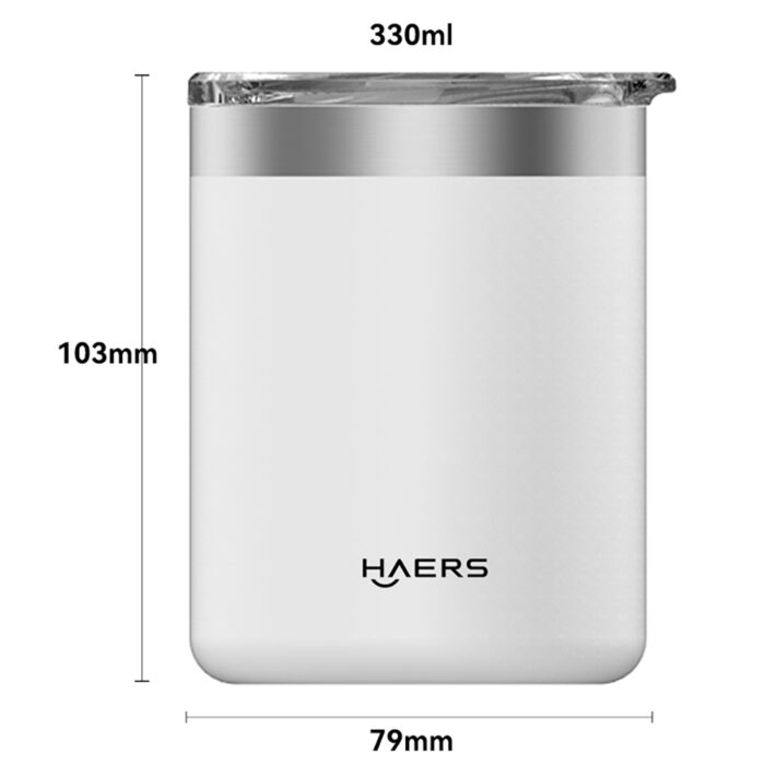 dimension of Stainless Steel Insulated Mugs - Haers Drinkware