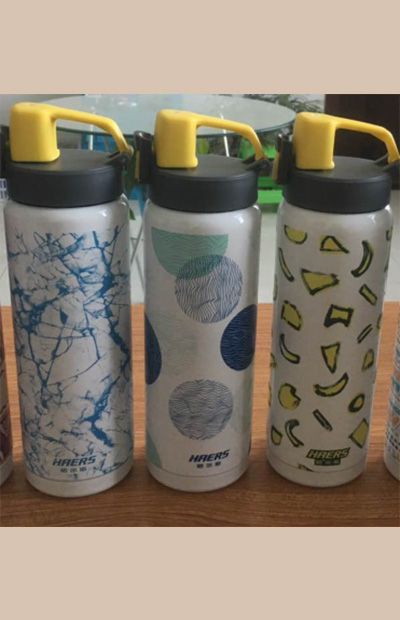 360°-Lasergravur für Wasserflaschen - Haers Drinkware