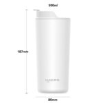 Dimensions d'une tasse à café intelligente - Haers Drinkware