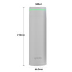 dimension of smart bottle - Haers Drinkware
