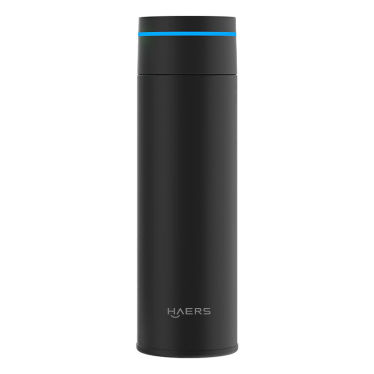 Haers Stainless Steel Smart Bottle with Magnetic Lid