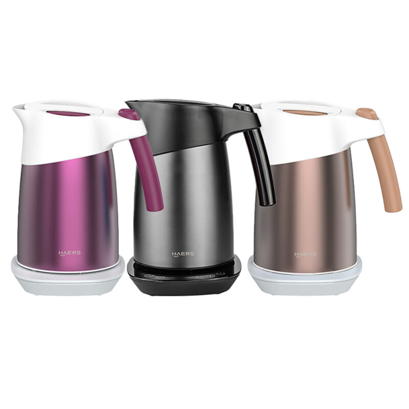 Warna tersuai untuk Cerek Elektrik Keluli Tahan Karat - Alat Minuman Haers