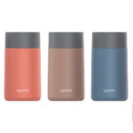 Gourde alimentaire en acier inoxydable avec fond antidérapant en silicone, sur mesure - Haers Drinkware