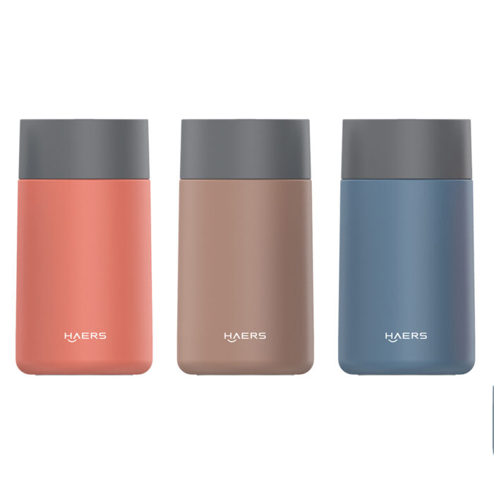 Stainless Steel Food Flask with Anti-slip Silicone Bottom Custom - Haers Drinkware