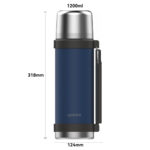 قارورة كبيرة السعة من الفولاذ المقاوم للصدأ ODM - أدوات شرب Haers