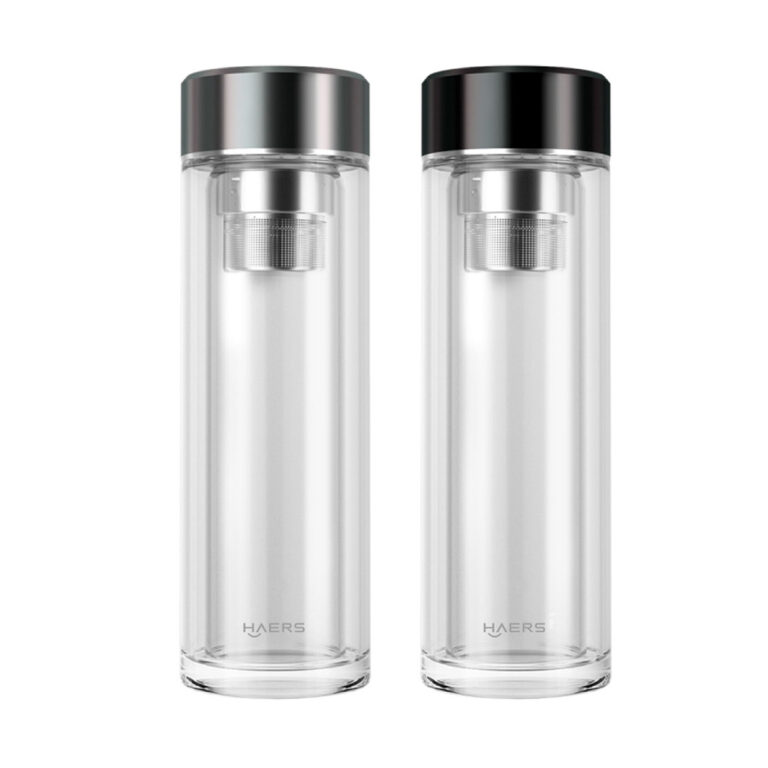 Custom Borosilicate Glass Water Bottle