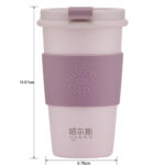 dimenssion of Stainless Steel coffee mug - Haers Drinkware