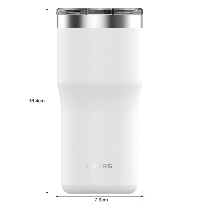 Size Stainless Steel Travel Mug - Haers Drinkware