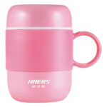 Pink Insulated Mug with Handle - Haers Drinkware