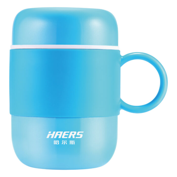 Blue Insulated Mug with Handle - Haers Drinkware