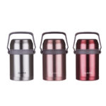 Custom Stainless Steel Thermal Lunch Box - Haers Drinkware