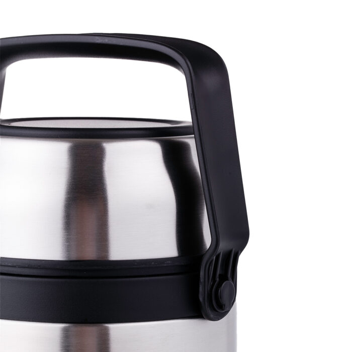 Stainless Steel thermal Lunch Box with plastic handle