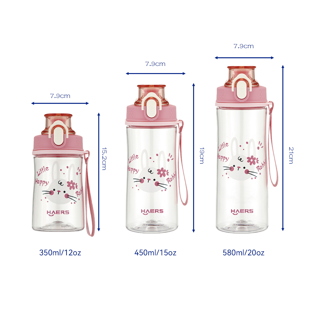 Tritan Plastic Water Bottles for Kids